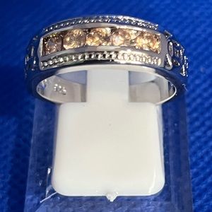 Sterling Silver CZ Ring